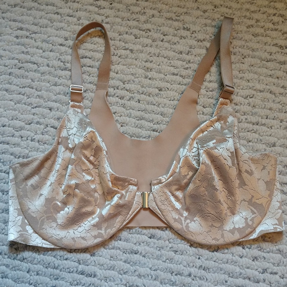 Soma Vanishing Back Unlined Front close Bra